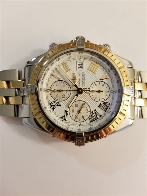 breitling crosswind 18k gold|Breitling Crosswind D13355 .